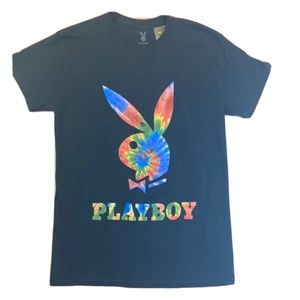 playboy rainbow graphic t-shirt